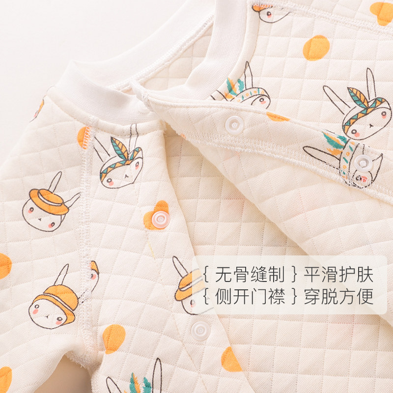 新生儿哈衣服秋冬春秋套装连体衣 巴布乐园连身衣/爬服/哈衣