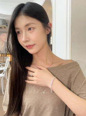 幸运四叶草手链女ins小众设计简约闺蜜手环高级感送女友生日礼物