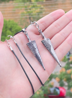 空洞骑士纯粹骨钉钥匙扣链丝绸之歌游戏武器道具书包金属挂件项链