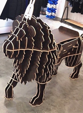 创意学校图书馆落地展示架摆件