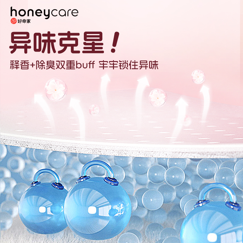 honeycare好命家魔法释香宠物尿垫加厚除臭好命天生狗狗尿不湿