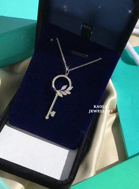 藤蔓钥匙项链高级感个性