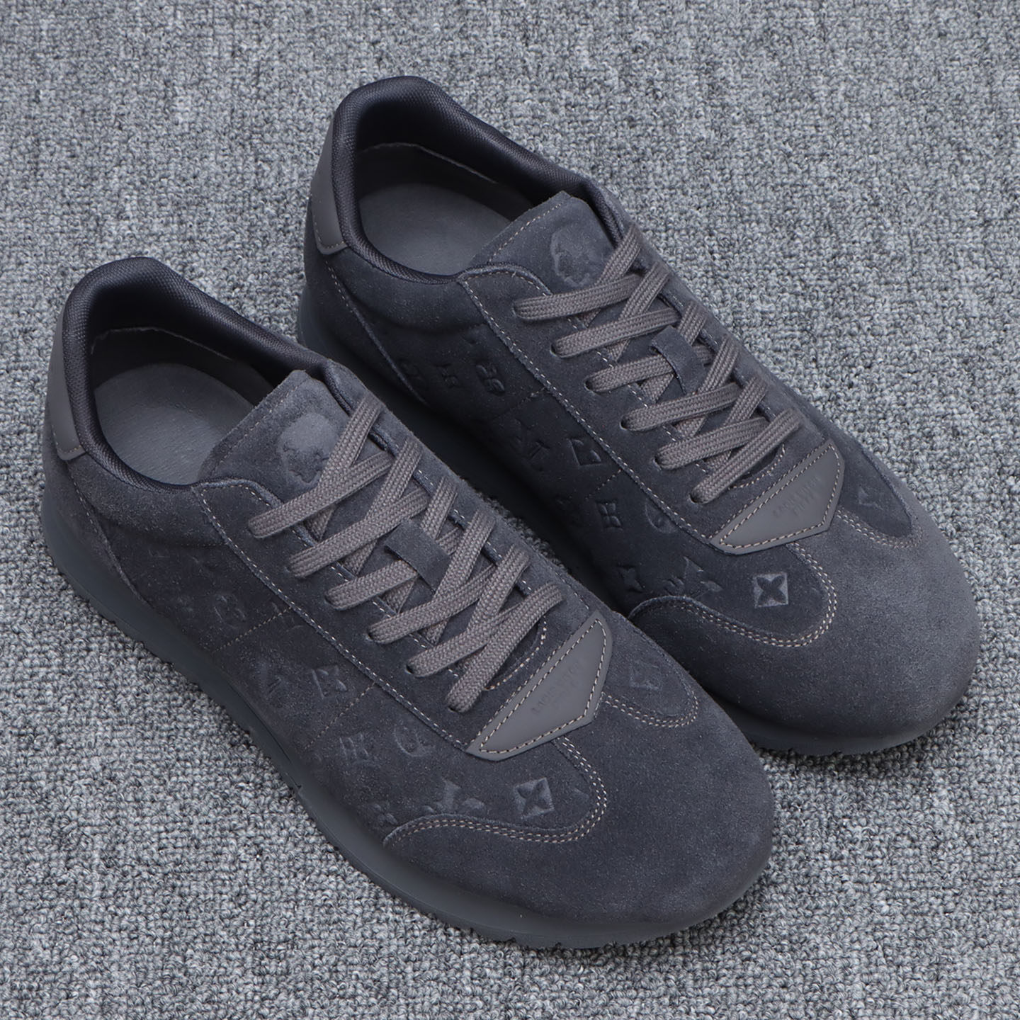 加绒保暖阿甘鞋男冬季2025新款复古系带休闲运动鞋男款百搭德训鞋,淘宝优惠券,粉丝福利购,淘宝优惠卷