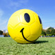 Football yellow smiley Meister can be customized