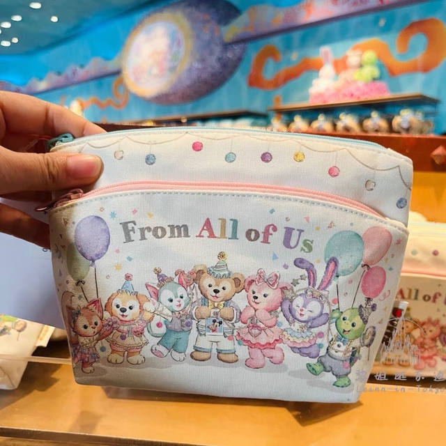 Makeup bag storage bag storage print spring party