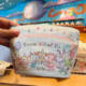 Makeup bag storage bag storage print spring party