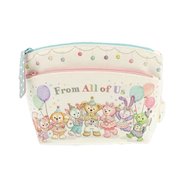 Makeup bag storage bag storage print spring party