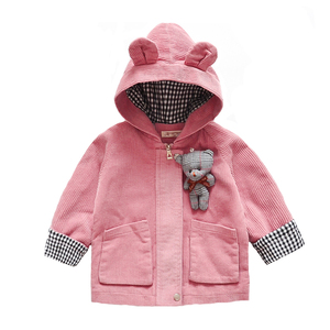 秋季加厚中长款宝宝外套