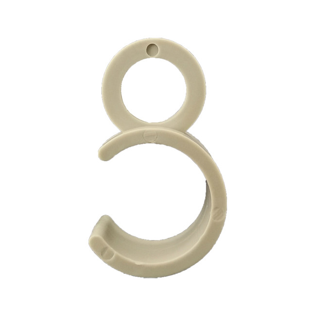 4 points and 6 points water pipe fixing pipe clamp u type plastic pipe clamp
