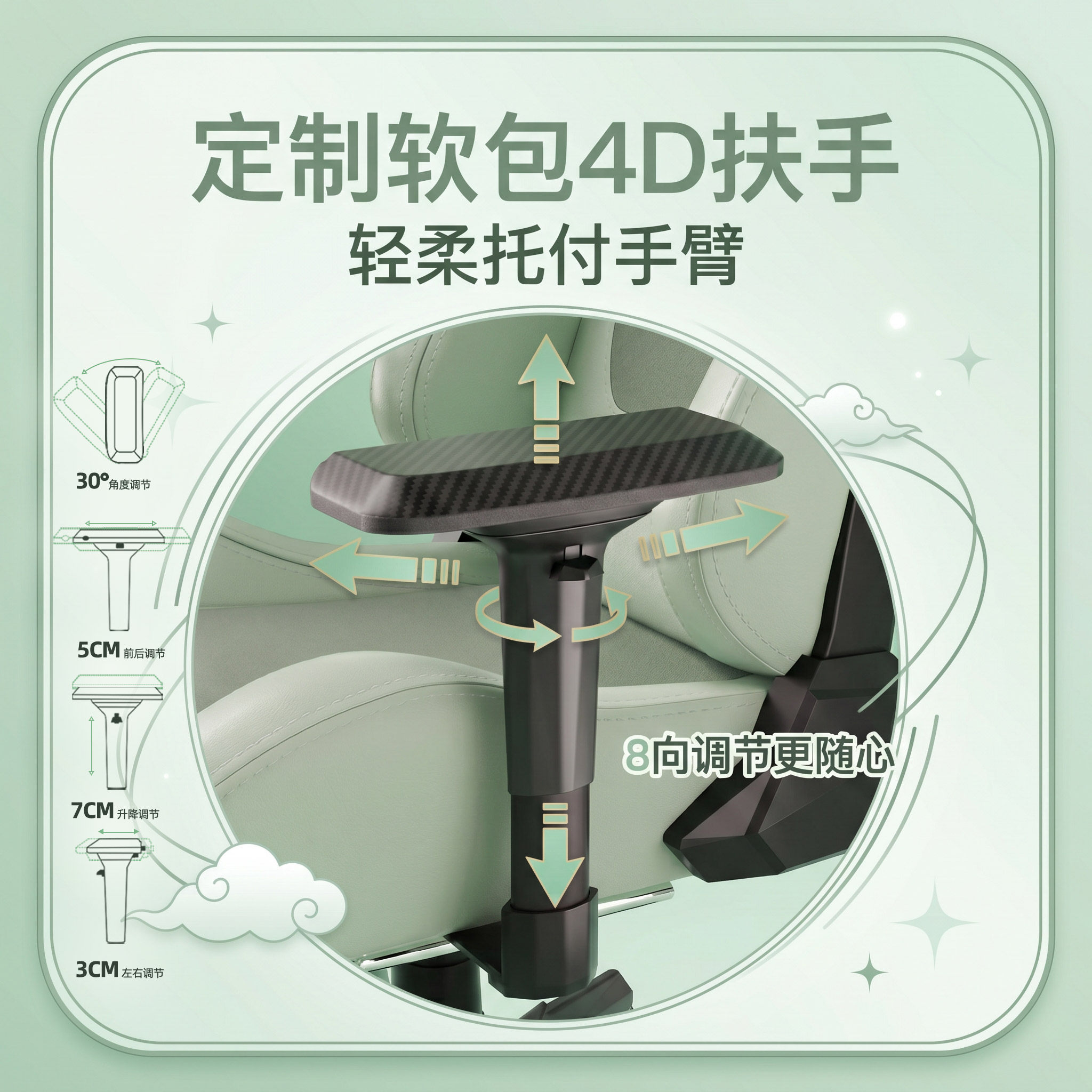 电竞椅人体工学椅子靠背舒适游戏椅子可躺升降椅子久坐不累电脑椅