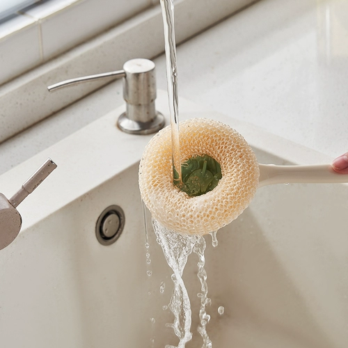 Горшка щетка для дома кухонная щетка, посудомоечная машина, вымыть кастрюлю, промыть масло, смазать миску, длинные ручки миски очистите грязь пятна