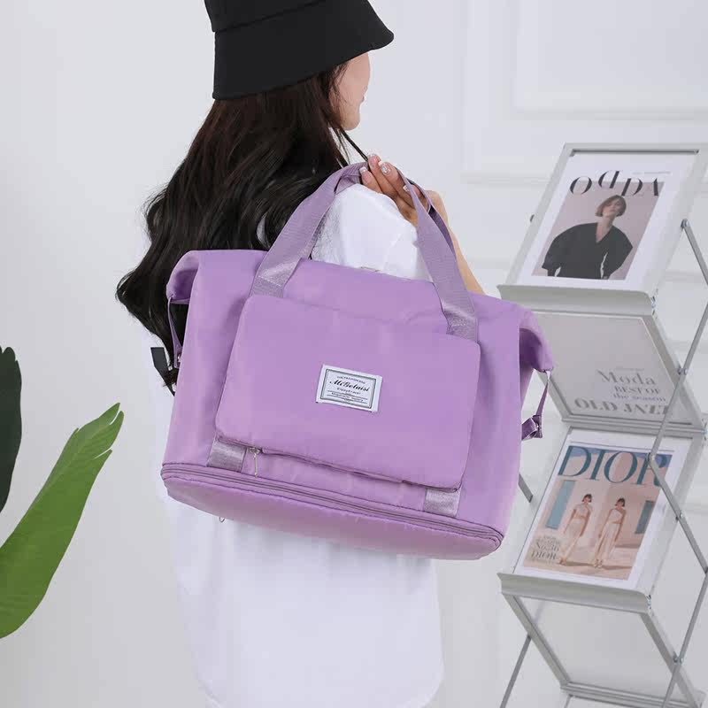 行李袋子女大容量短途轻便收纳包 米格莱思旅行袋