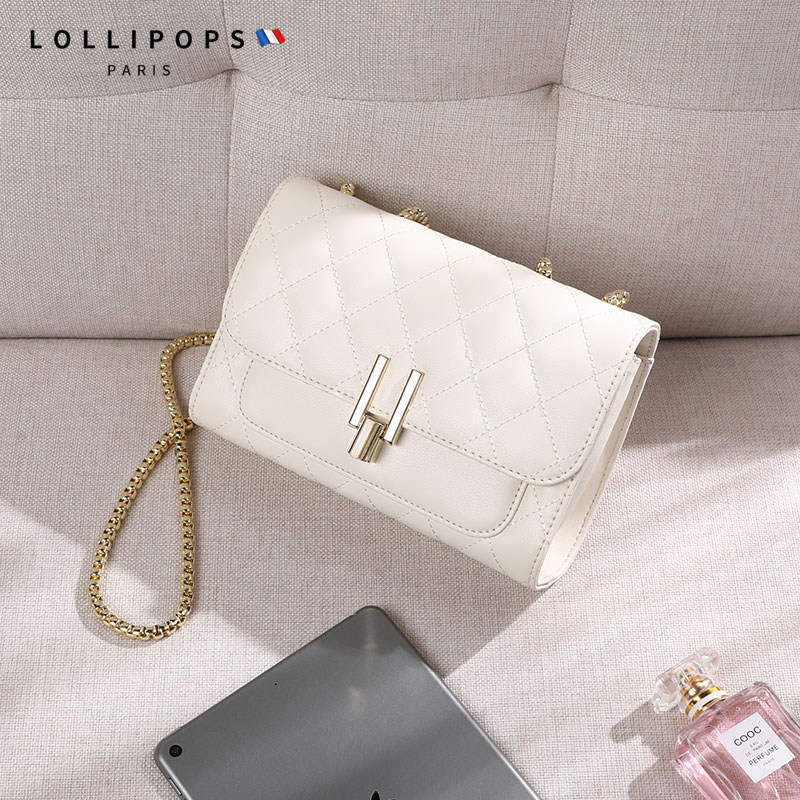 法国正品2020新款潮真皮单肩斜挎包 lollipops女士包袋