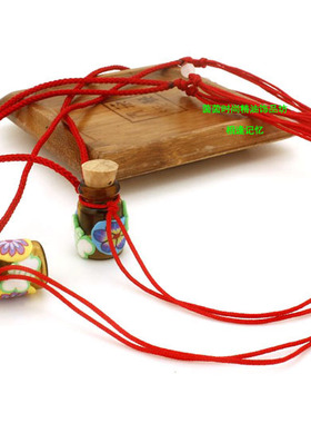 软陶不易碎项链简约纯色通用玻璃