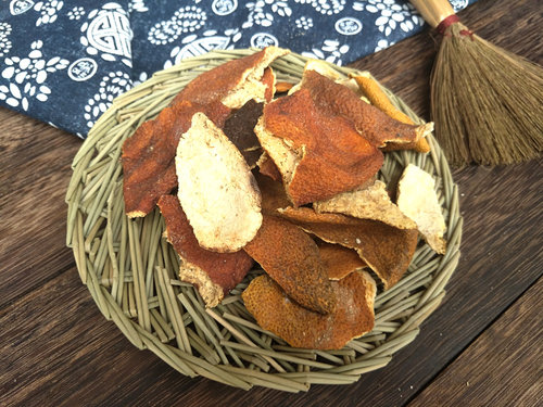 红桔子老陈皮橙皮干货五香大料批量发烧卤调味佐料八角桂皮500克 - 图1