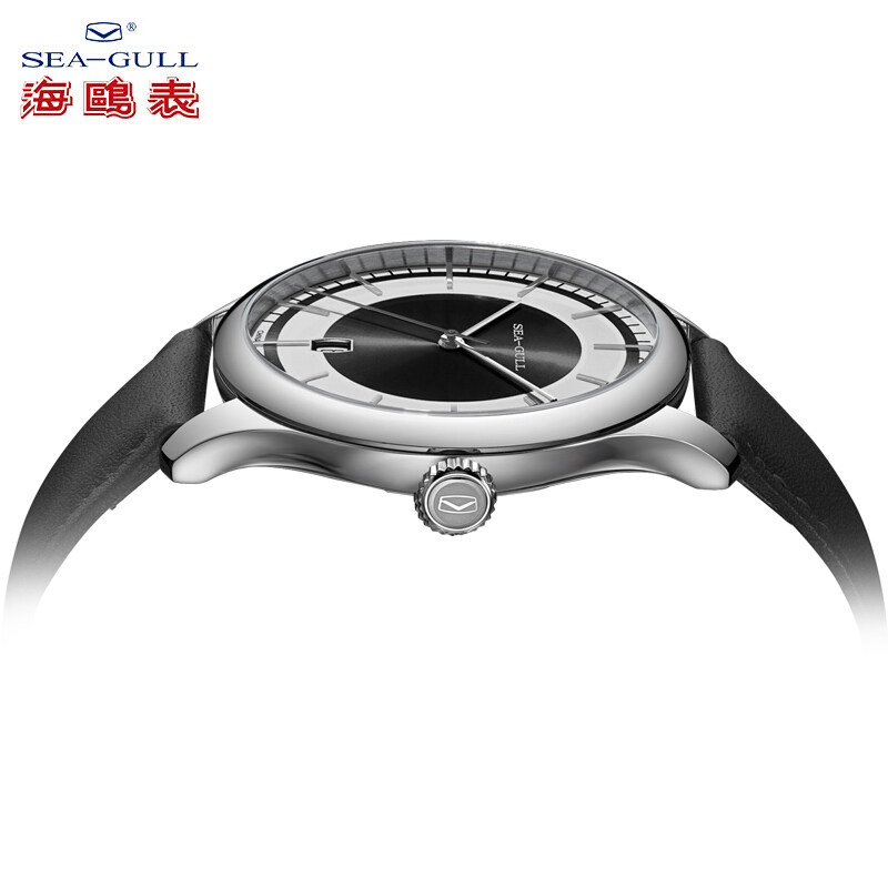seagull男自动机械表中性防水表 海鸥表赢时国产腕表