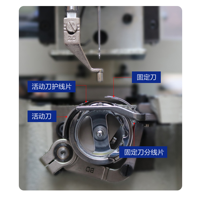 NF电脑花样机刀片B型活动刀固定刀宽口护线片分线片花样机配件-图2