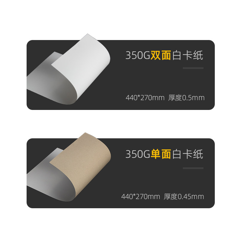 电脑花样机专用模板纸托板纸做模纸送料板纸皮350g双面单面白卡纸,淘宝优惠券,粉丝福利购,淘宝优惠卷