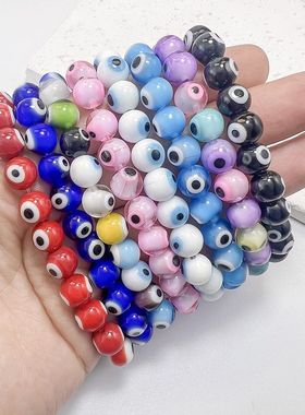 欧美跨境饰品恶魔之眼眼睛彩色