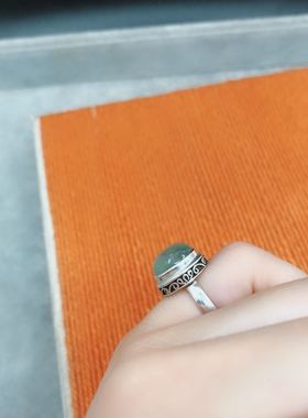 泰银复古礼物天然葡萄石包邮