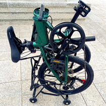 16-inch and 20-inch aluminum alloy folding bike pushed for shelves ultra lightweight with shelf holes