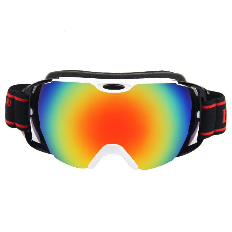专业滑雪男女防雾滑雪镜可卡雪镜 仁威滑雪镜