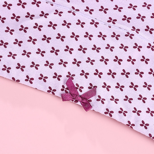 两条装蝶安芬女士高腰内裤女全棉包臀舒适收腹裤大码妈妈性感裤头