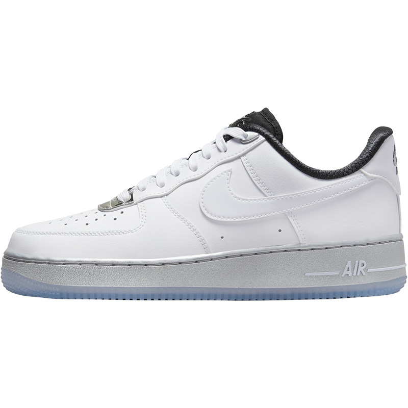 Nike耐克女鞋Air Force 1空军一号白银复古休闲AF1运动板鞋DX6764-图3