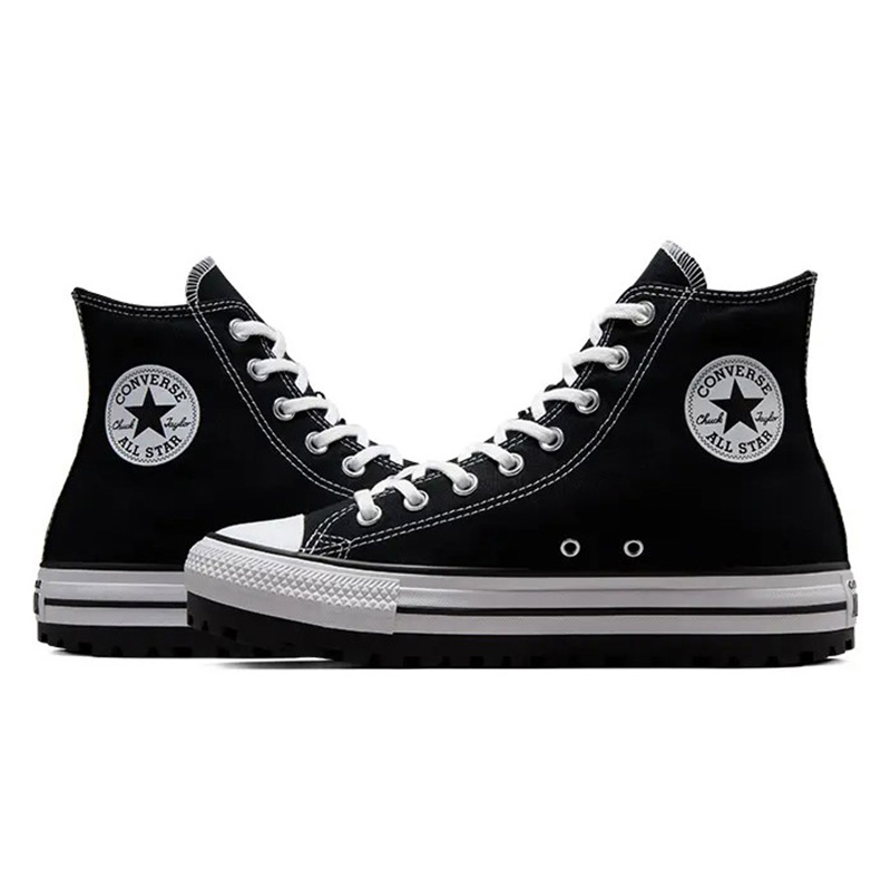 匡威男女鞋Chuck Taylor AllStar耐磨高帮运动休闲帆布鞋A06776C - 图2