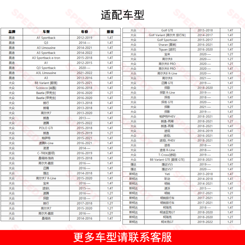 适配大众高尔夫7速腾朗逸迈腾途观奥迪Q3高流量空气滤芯进气风格 - 图0