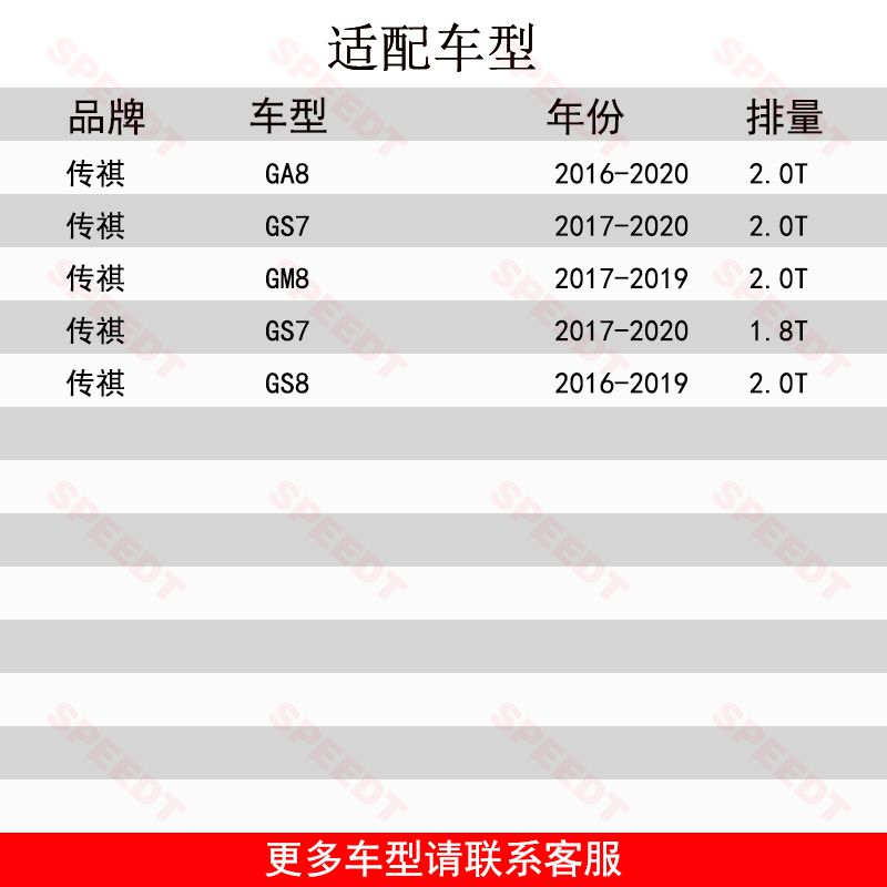 适配广汽传祺GA8 GS7 GS8 GM8 2.0T汽车高流量空气滤芯进气风格KN - 图0