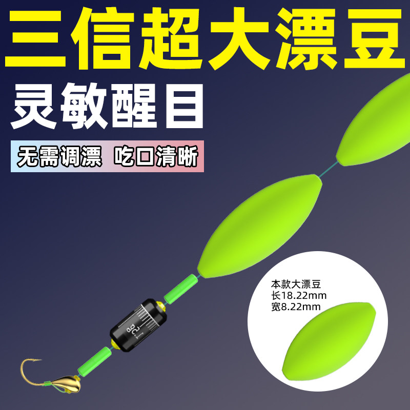 新款七星漂线组超醒目大漂豆小金砣朝天钩防挂底草洞专用钓鱼套装,淘宝优惠券,粉丝福利购,淘宝优惠卷