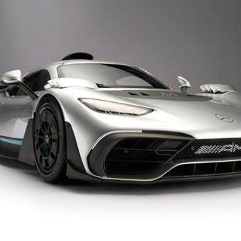 1:18 Amalgam AMA梅赛德斯奔驰Benz AMG ONE高端树脂汽车模型摆件 - 图1