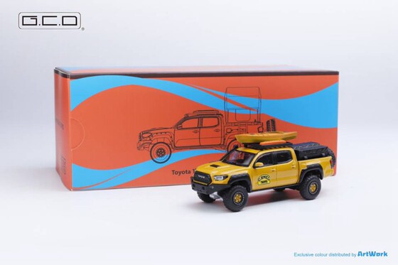 1 64 GCD Artwork joint TOYOTA TACOMA SUV off-road car model