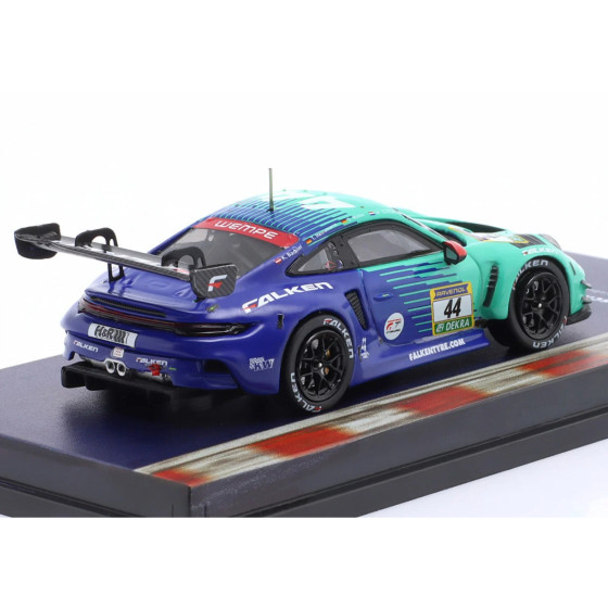 1 64 IXO Porsche 911 GT3 R 2026 Nürburgring 24H Endurance Race #44 #17 car model