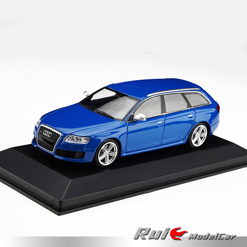 1:43迷你切奥迪AUDI RS6 AVANT 2007合金仿真汽车模型收藏摆件 - 图0