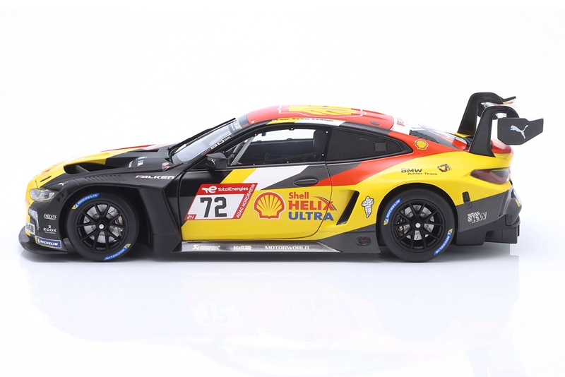 预1:18迷你切宝马M4 GT3 2022纽伯格林24H耐力赛#72 #98汽车模型 - 图1