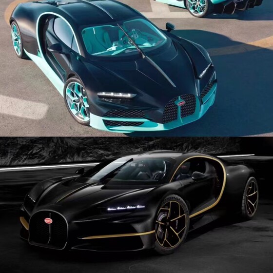 Pre 1 18 HH Model Bugatti Tourbillon V16 Supercar Model Collection
