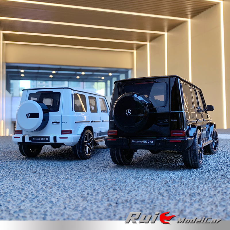 1:18似真AR梅赛德斯奔驰大G AMG G63 2019 SUV越野仿真汽车模型-图2