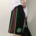 Mẹ một con gà mẹ Hàn Quốc mùa hè eo cao ếch in lỏng bf năm quần quần mỏng chân rộng quần short nam và nữ - Quần short quần short thun nữ Quần short