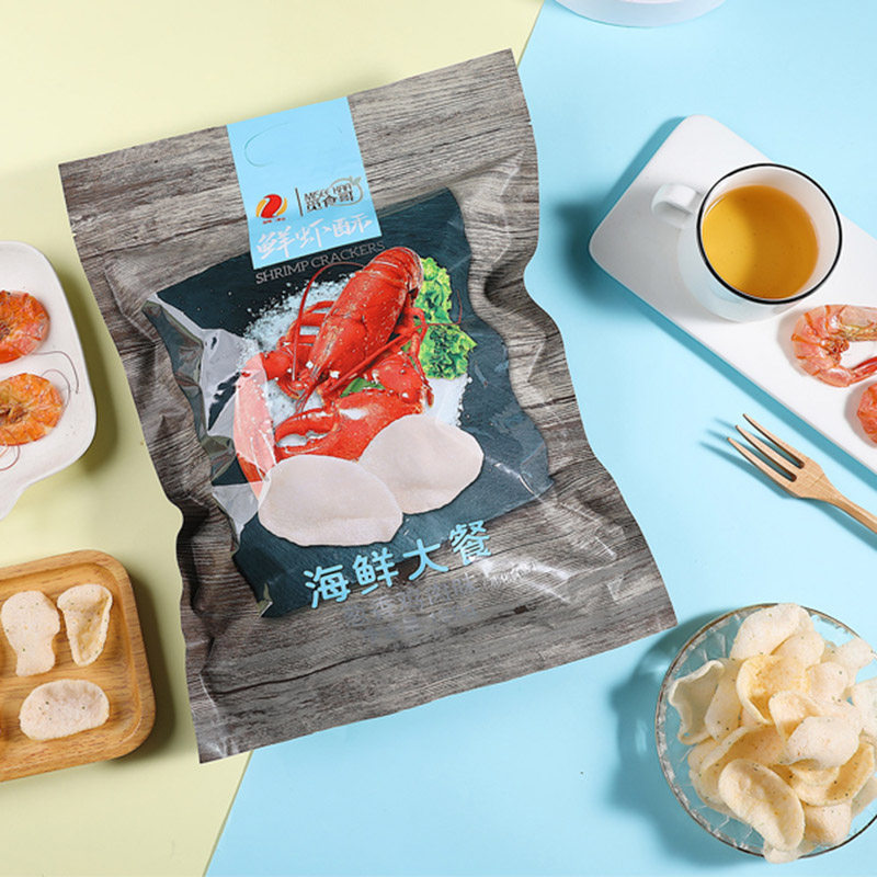 觅食哥藤椒味墨鱼片脆120g薯片 喜点食品膨化食品