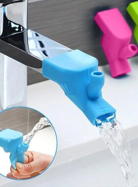 硅胶水龙头延长器引水器加长延伸器接头导水槽多功能水嘴防溅