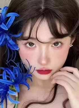复古红色彼岸花发夹女2025新款