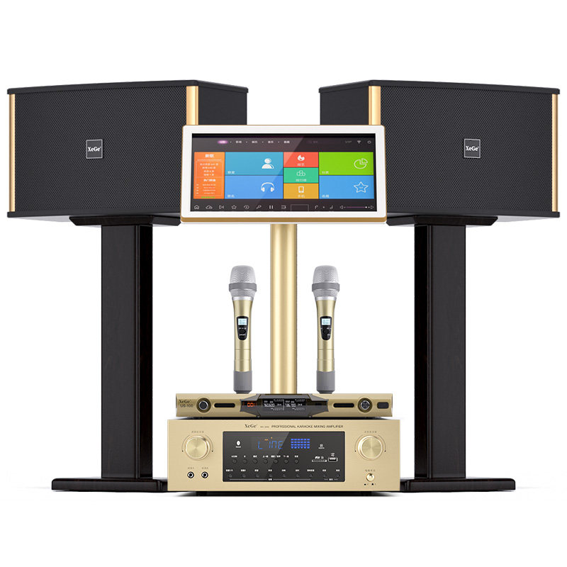 香歌家庭ktv套装一体机点唱点歌机 创科电器KTV/卡拉OK音箱