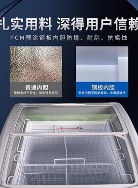 和路雪同款海容小容量带灯箱冰柜