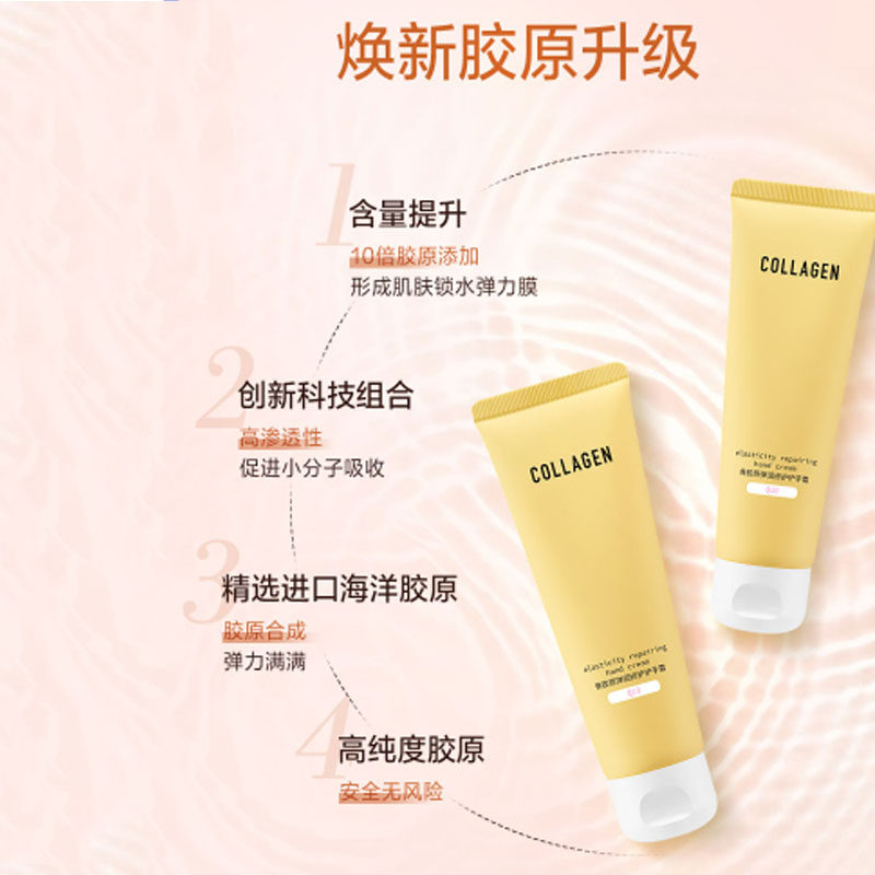 屈臣氏骨胶原马油浓润倍护手霜80g 秋冬防干燥起皮滋润保湿,淘宝优惠券,粉丝福利购,淘宝优惠卷