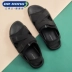 Tiến sĩ Kong / Jiang Dr. Summer Open Toe Thoải mái thoáng khí chân đàn hồi Đặt dép nam Velcro - Sandal sneaker nam Sandal