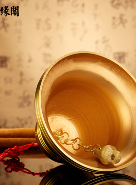 慈缘阁铜铃铛敲门挂饰