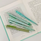 Многоцветный комплект, черная высококачественная брендовая ручка-роллер для школьников, японские быстросохнущие канцтовары, 0.5мм