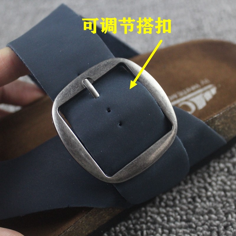 夏季女生软木凉拖鞋勃肯鞋软底减震休闲套趾一字拖平跟男鞋43大码,淘宝优惠券,粉丝福利购,淘宝优惠卷